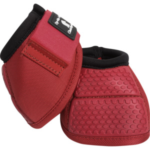 No Turn Flexion Bell Boots - CRIMSON