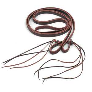 Leather reins with close bottons