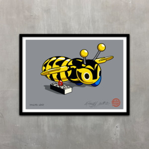 Home: Hangar Wasp Limited edition print