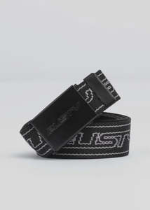 Accessories Belts: Rusty - Flip Daddy Belt (Black/Persimmon Orange)