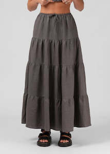 WNSK: RPM - Ruby Maxi Skirt (Olive)