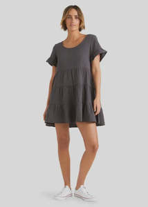 Billabong: Billabong - Pixie Dress (Washed Black)