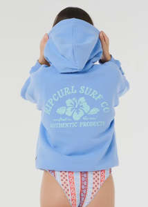 Rip Curl: Rip Curl - Surf Puff Heritage Hood (Cornflower Blue)