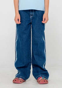 Rusty: Rusty - Flip Girl Low Rise Jean (Deep Sea Blue)