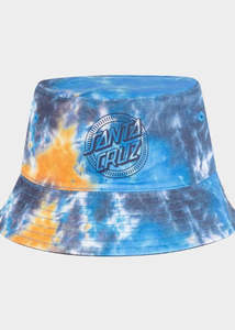 Santa: Santa Cruz - Industrial Dot Mono Reversible Bucket Hat
