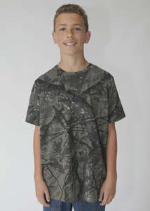 Kids Gloves: Good Goods - Ready Set Tee/Cruise Embroidery (Bush Camo)