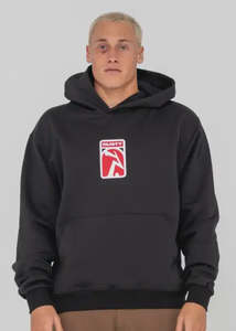 Mens Hooded Sweat: Rusty - Nanotech Hooded Fleece