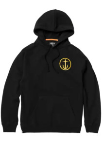 Mens Hooded Sweat: Captain Fin - Shweaty Anchor Hoody