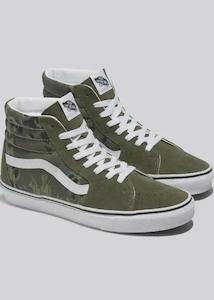 Vans: Vans - SK8-Hi (Rain Camo Green/Multi)