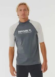 Mens Rash Shirts: Rip Curl -Shock UV Short Sleeve Rash Vest