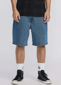 Mens Walk Shorts: Volcom - Billow denim Short 22'