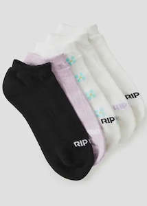 Accessories Socks: Rip Curl - Ankle Sock 5-pk