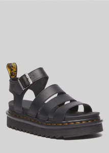 Dr Martens: Dr Martens - Blaire 3 Strap Sandal (Black Athena)