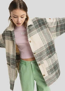 Womens Jackets: Roxy - Check Me Now Jacket