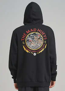 Mens Hooded Sweat: The Mad Hueys - Searching For Some Fks Hooded Pullover