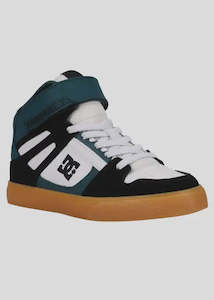 Kids 1: DC - Pure High-Top EV (Black/Green/White)