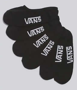 Accessories: Vans - Classic No Show (Black)