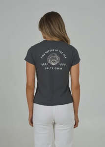 Salty Crew - Sunrise Shell Modern Tee (Charcoal)
