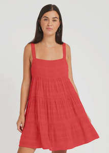 Volocm - Viper Mini Dress (Red)