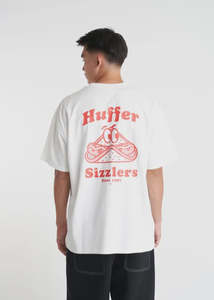 Mens Tees Short Sleeve: Huffer - Block Tee 220/Fizzin