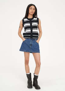 Huffer - Ziggy Stripe Vest