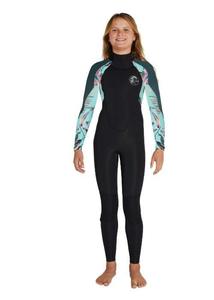 Wetsuits: Oneill - Girls Bahia Back Zip Full 3/2mm