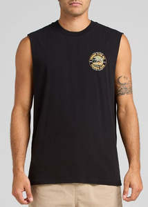 Mens Singlets: The Mad Hueys - Caught Fk All Muscle