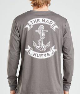 The Mad Hueys - Anchor Long Sleeve Tee