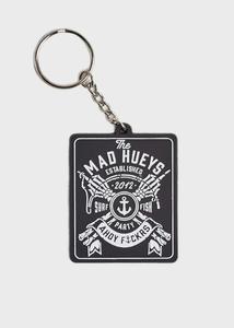 Keyrings: The Mad Hueys - Get Bent Keyring