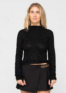 Womens Fashion Tops: Rusty - Josie Long Sleeve Top