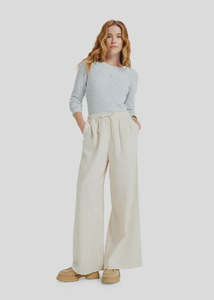 Womens Pants: Roxy - Lekeitio Break Mid Pant (Parchment)