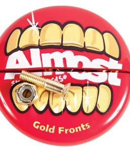 Skate Hardware: Almost - Gold Nuts & Bolts in Your Mouth
