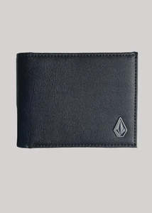 Accessories: Volcom - Slim Stone Wallet (Black)