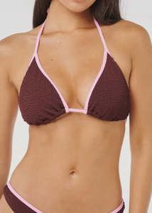 Rip Curl: Rip Curl - Luxe Surf D-DD Sliding Tri Top