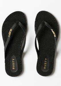 Rusty - Flip Out Thong (Black 1)