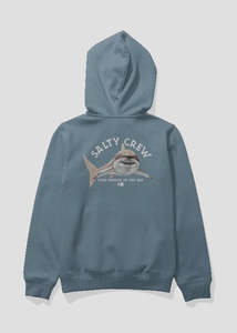 Salty Crew - Lurking Boys Fleece Hood (Slate)