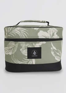 Volcom - Patch Attack Delux Makeup Bag (Moss Stone)