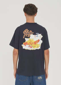 Mens Tees Short Sleeve: Huffer - Sup Tee 190/Chups