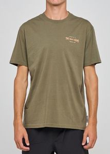 The Mad Hueys - Caught Fk All Skull Short Sleeve Tee (Olive)