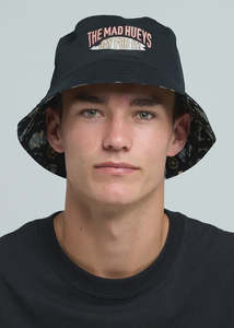 Headwear: The Mad Hueys - Day For It Froggies Reversible Bucket Hat