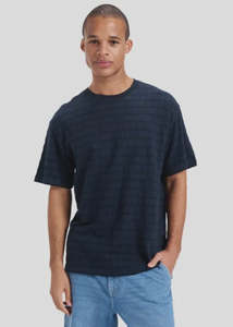 Quicksilver: Quiksilver - Wind Short Sleeve Jacquard Tee
