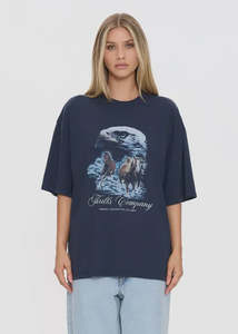 Womens 1: Thrills - Superior Power Box Fit Oversize Cropped Tee