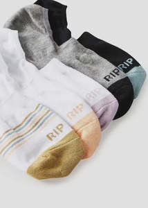 Accessories: Rip Curl - Invisible Sock 5-pk