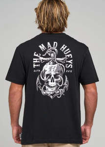 The Mad Hueys - Rope Skull Anchor Tee