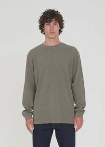 Huffer - Waffle Long Sleeve Sup Tee