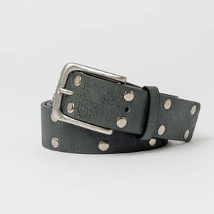 Accessories Belts: Rusty - Worn Out Stud Belt