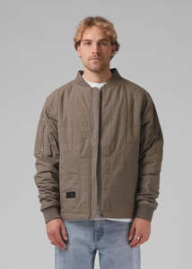 Mens Jackets: RPM - Quilted Bomber Jacket