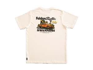 Camp: Out There Tee - By Swanndri & Feldon Shelter