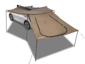 Batwing Compact Tapered Extension With Door - By Rhino Rack