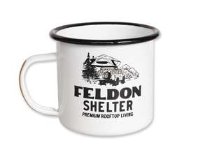 New: Camp Mug (400ml) - Cream - By Feldon Shelter & Goodlids